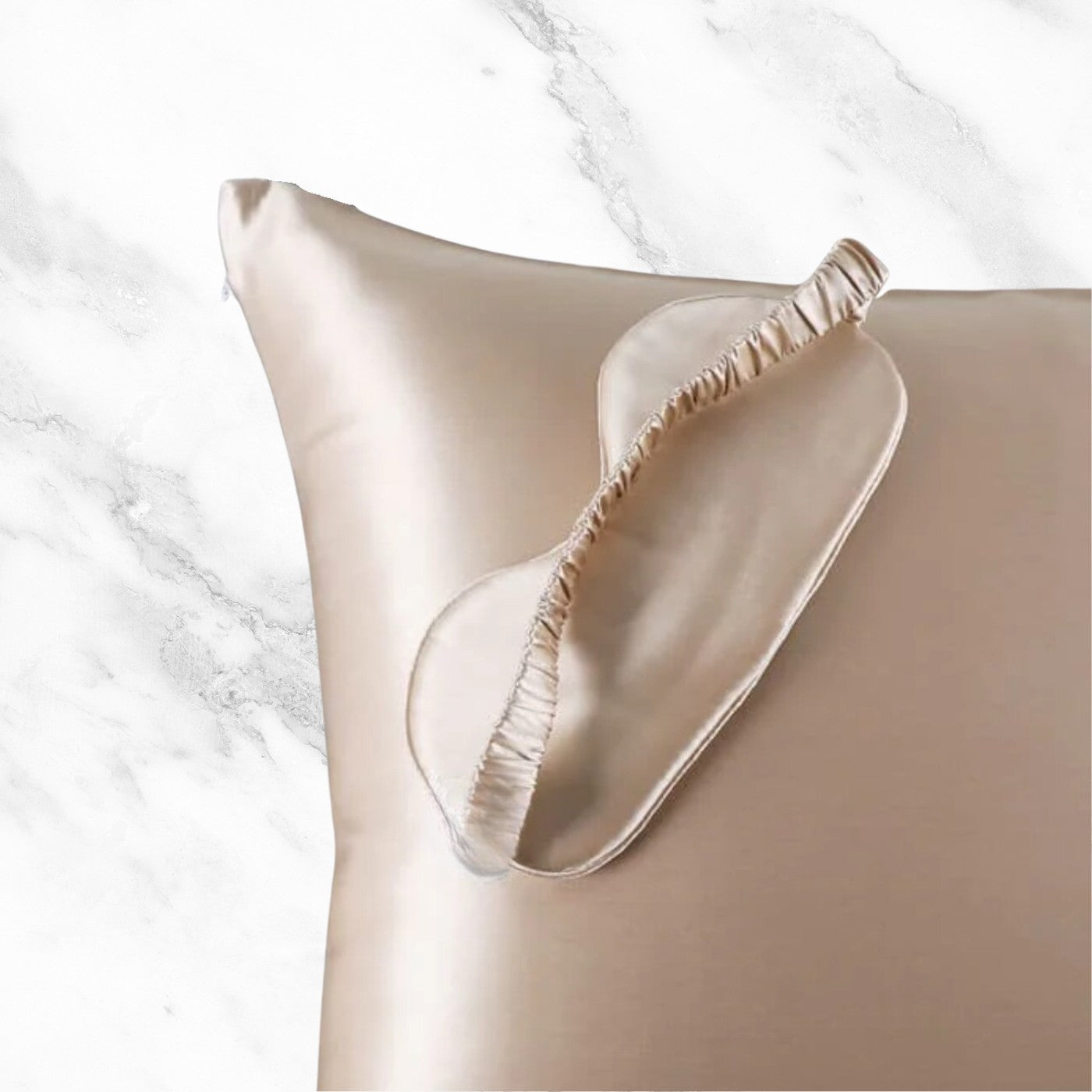 Silk Eye Sleeping Mask 100% Pure Mulberry Silk Gold Luxury Gift