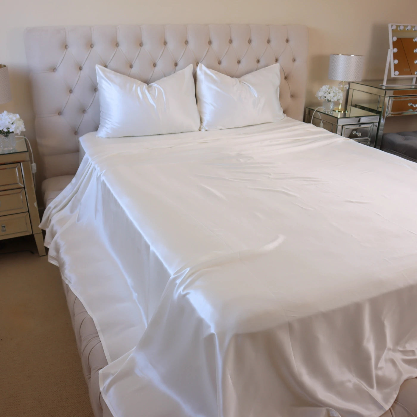 real pure mulberry silk bedding flat sheet fitted sheet pillowcase bedding set 22 momme 6a grade durable high quality queen king double super king custom made white gold champagne grey red blue green purple
