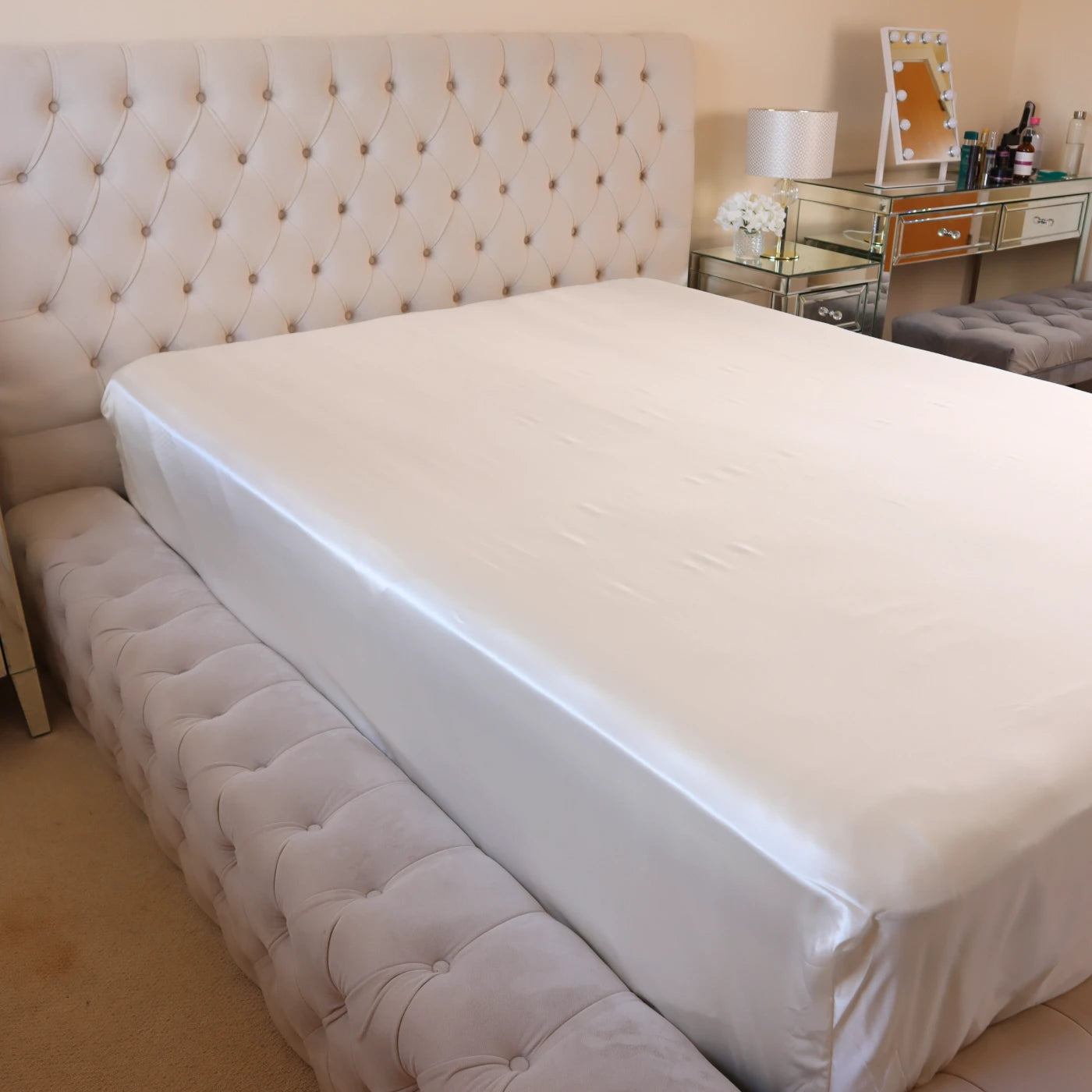 real pure mulberry silk bedding fitted sheet deep 22 momme 6a grade durable high quality queen king double single custom made white gold champagne grey red blue green purple