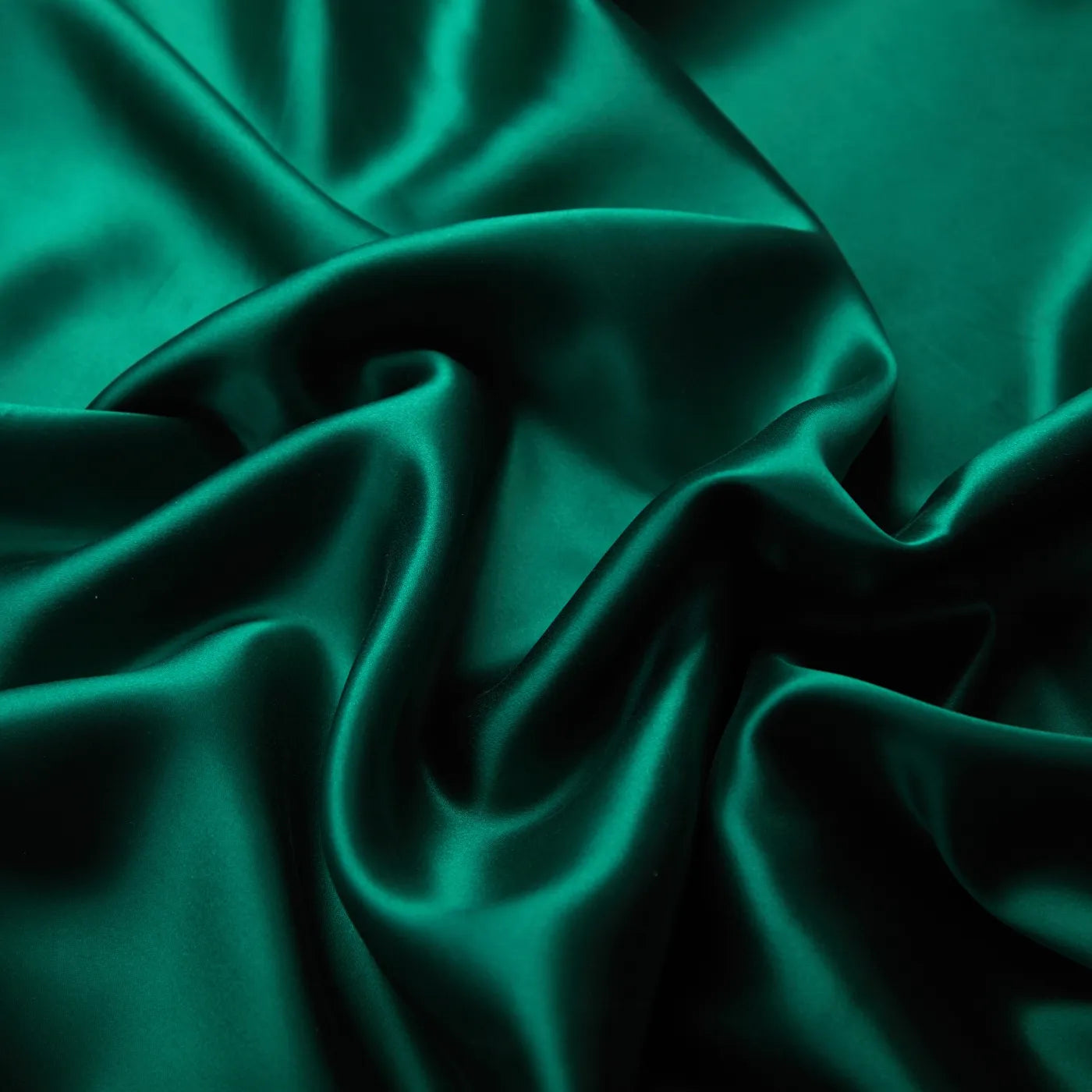 Emerald Green Envelope Closure 22 Momme Mulberry Silk Pillowcase
