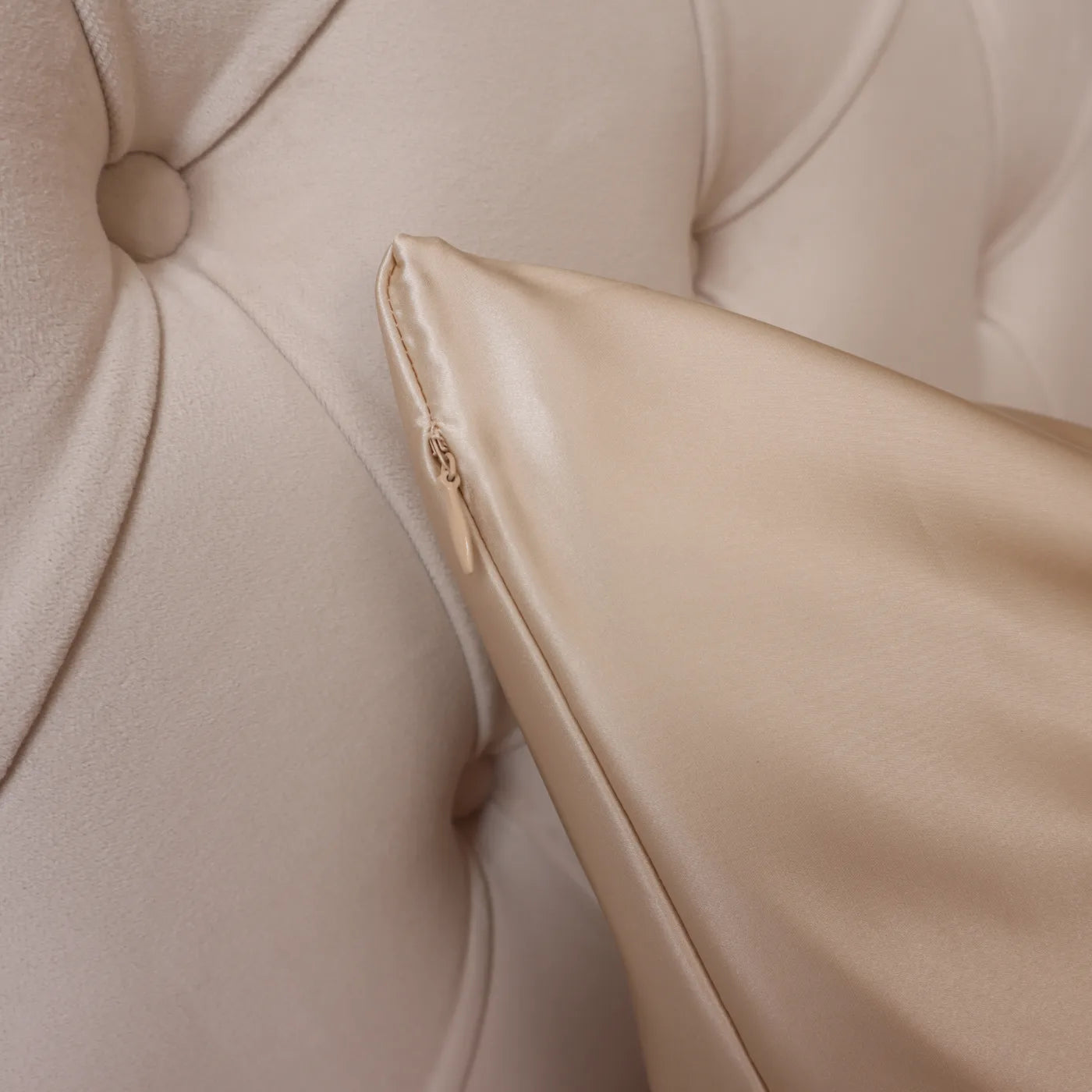 Gold champagne Real Silk Pillowcase UK Ireland 22 Momme mm 100% Mulberry Standard Queen King best quality