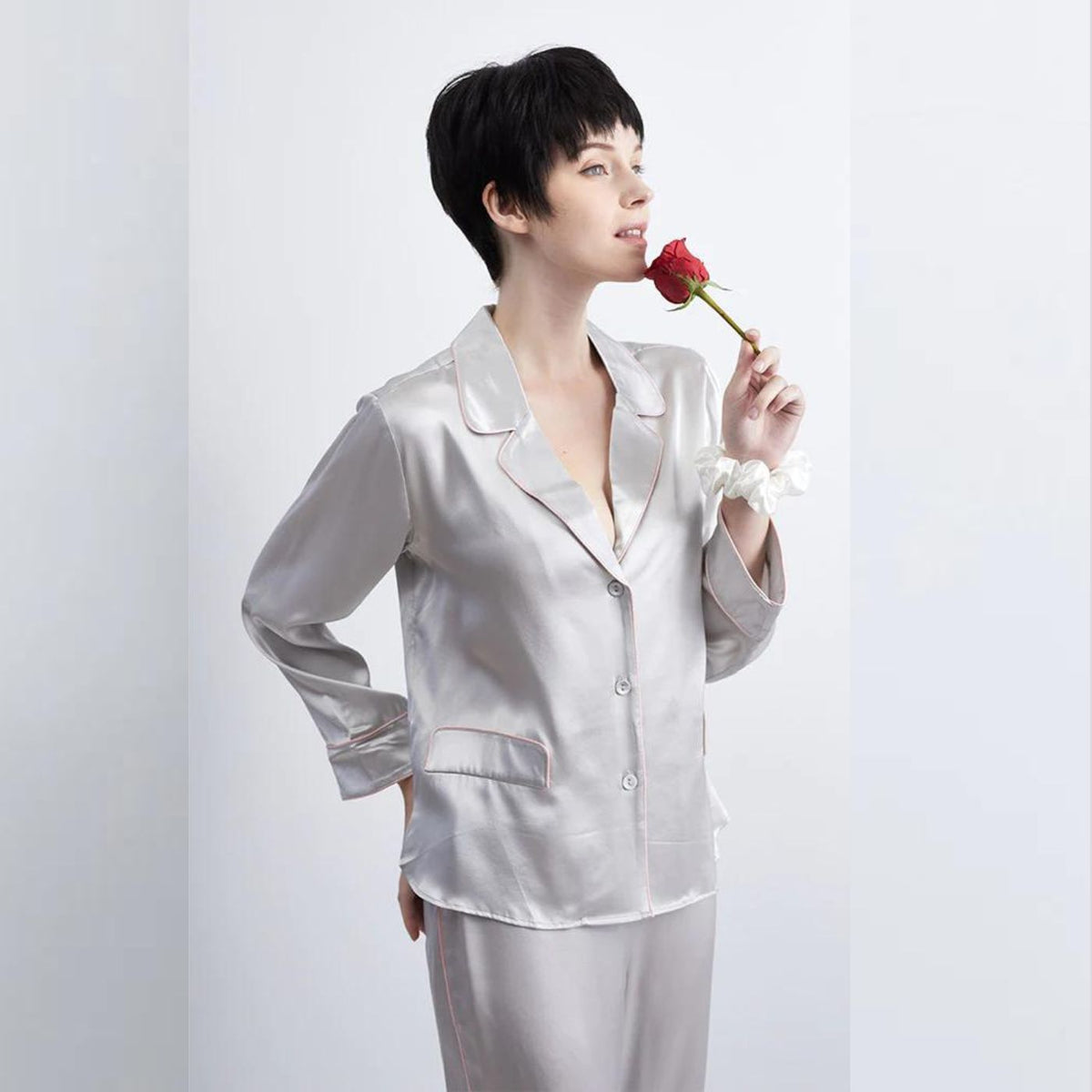 sericum Silk Pajamas for Women, Silk Pj Sets 22 Momme Pure