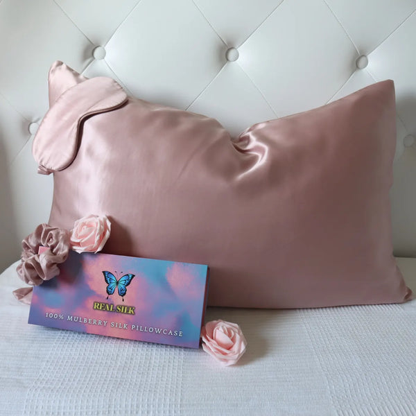 Real Silk 100 Mulberry Silk Pillowcases, Pyjamas, Bedding & more